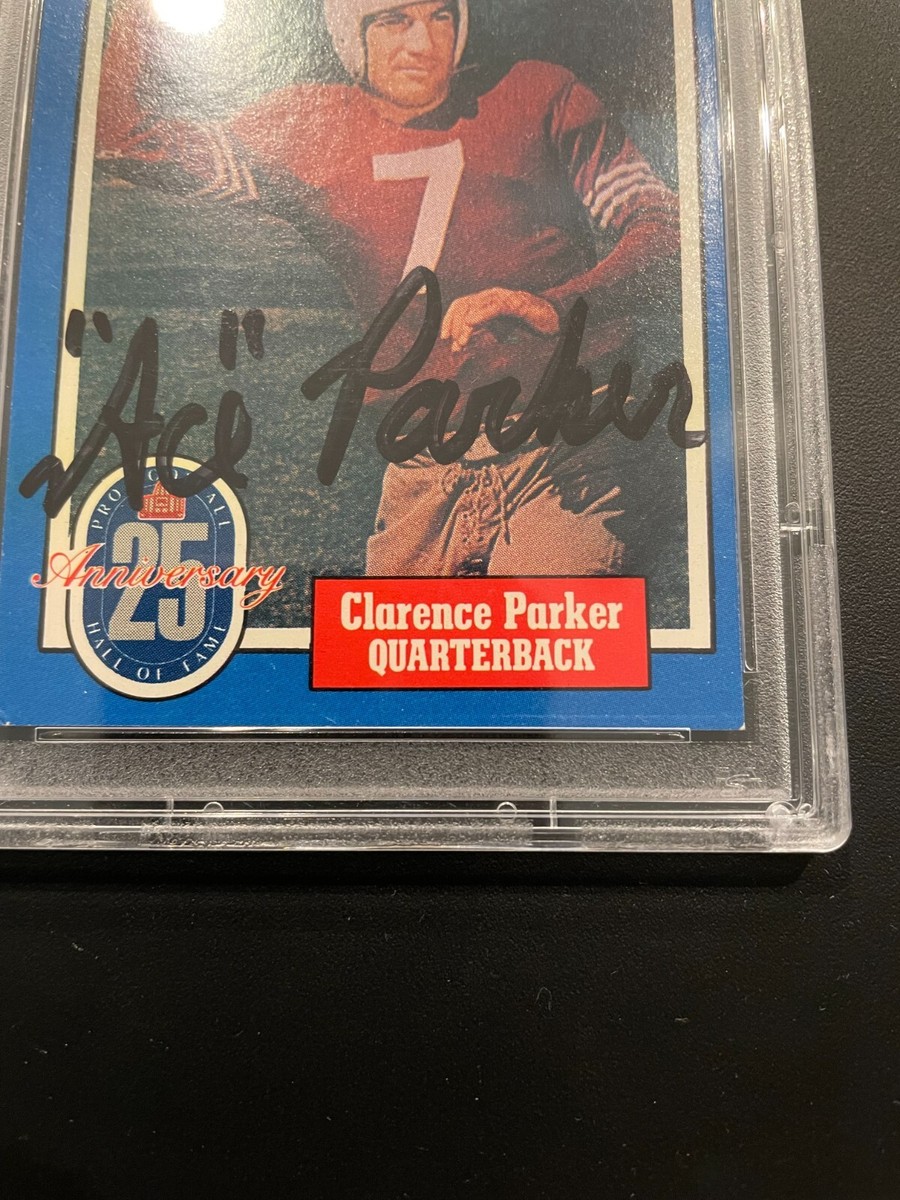 Ace Parker Signed 1988 Swell Autograph Card Football HOF Cardinals