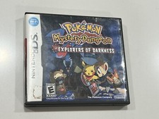Pokemon Mystery Dungeon Explorers of Darkness Nintendo DS Case Only No Game