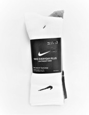 Nike Mens Everyday Plus Lightweight Crew Socks Gray L 3pr Sx6891-063 for  sale online | eBay