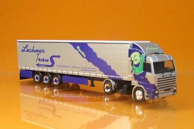 Herpa 313551 Scania 143 Streamline Gardinen-SZ Lechner Trans 1:87 NEU Modell