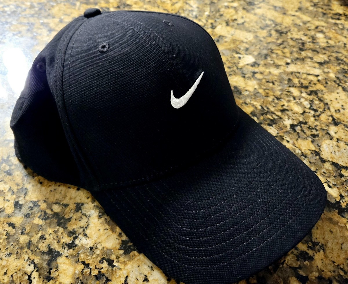 NIKE DRI FIT CLUB CAP L/XL BLACK NEW | eBay