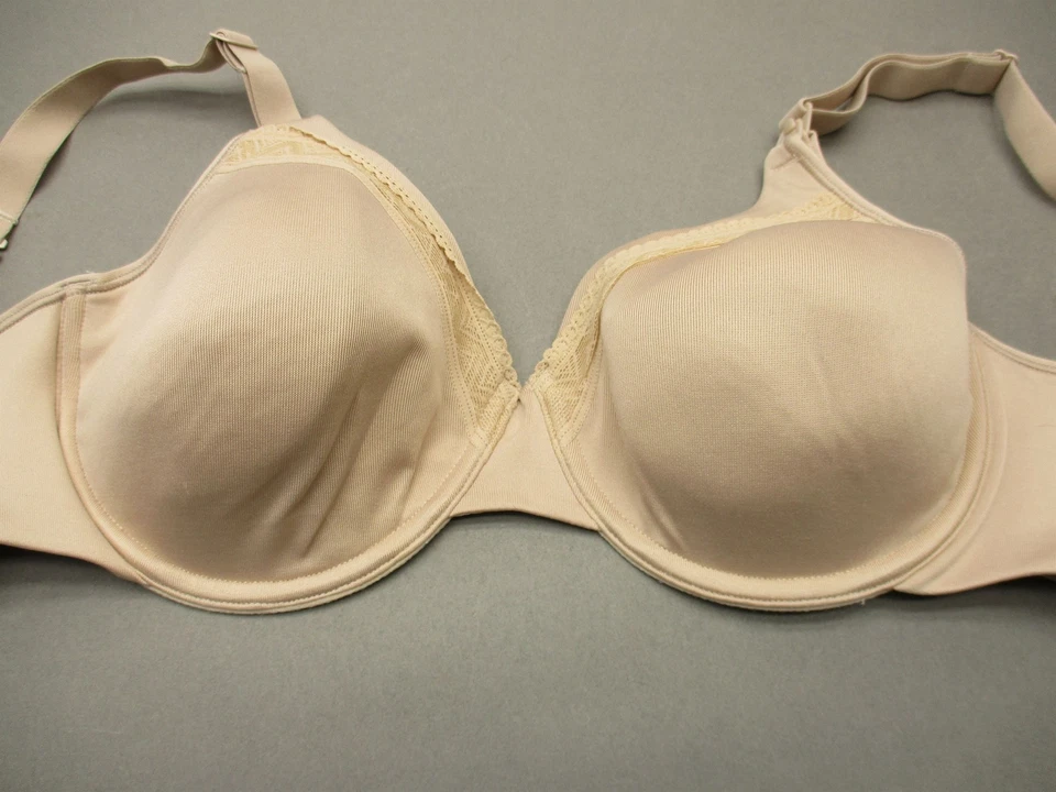 36D/DD Playtex Womens Nude Underwire Shaping Foam Lined Nursing Bra 4H - Image 2 of 4