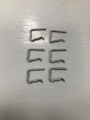 LAND ROVER DISCOVERY 3 2.7 DIESEL INJECTOR SPILL RAIL CLIP X 6