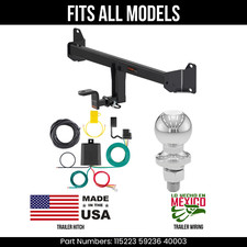 For 17-24 Mini Cooper Countryman Trailer Hitch 4 Pin Wiring 2