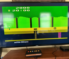 Atari Flashback  2 Plug & Play System Console Complete Tested Pitfall Centipede