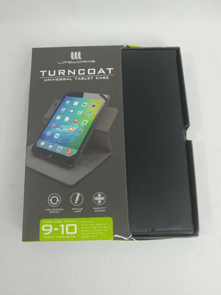 Lifeworks LW-T2011B 9"-10" Universal Swivel Case Black - Image 2 of 4