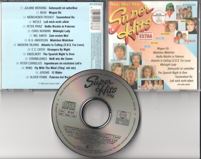 Neu Superhits Extra  CD C.C.Catch , Jerome, Peter Prinz, Nicki     1986