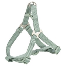 Trixie Premium One Touch Harnais pour Chien Sauge, Continu Réglable & Résilients