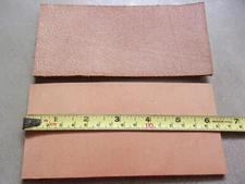 Leather Vise Jaw Pads (2) - 3" x 6.25"  Non-Marring - Gunsmithing, Hobbies, Vice