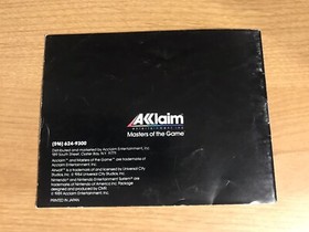 Airwolf - Nintendo NES - Instruction Manual Booklet Only