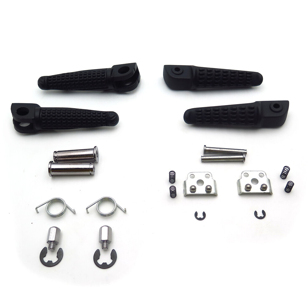 Front Rear FootPegs FOR Kawasaki ZX10R 04-11 ZX6R 03-11 | eBay