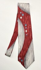 Oscar de la Renta 100 Silk Abstract Tie Made In USA