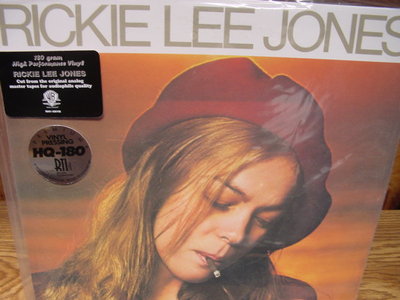 RICKIE LEE JONES VERIFIED AUDIOPHILE LIMITED RTI PRESSED VIRGIN VINYL 180 GRAM