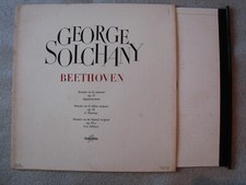 Georges Solchany : Beethoven : sonates op. 57- 78 - 81 -  LP livraison  Gratuite