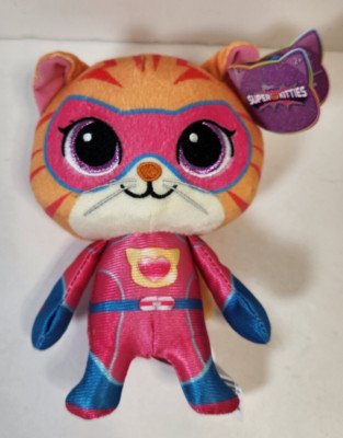 Disney Junior Super Kitties Plush Cat GINNY 2023 Jr 7'' Super Hero Stuffed Doll