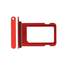 Single Sim Card Tray For Apple iPhone 12 A2402 / iPhone 13 A2631 - Red
