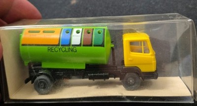 Wiking H0 20643 MB Recycling Container LKW NEU in OVP
