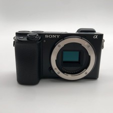 Sony Alpha A6100 Mirrorless Camera Body Black + Accessories Excellent