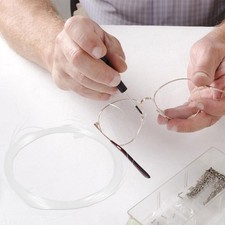 1 Pack Reusable Nylon Eyeglass Repair Thread for Glasses Maintenance Transparent