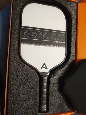 Azgairit Tundra Gen 3 16mm Pickleball Paddle With Case Carbon Fiber Surface Usa