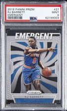 2019 PANINI PRIZM EMERGENT #27 RJ BARRETT PSA 9