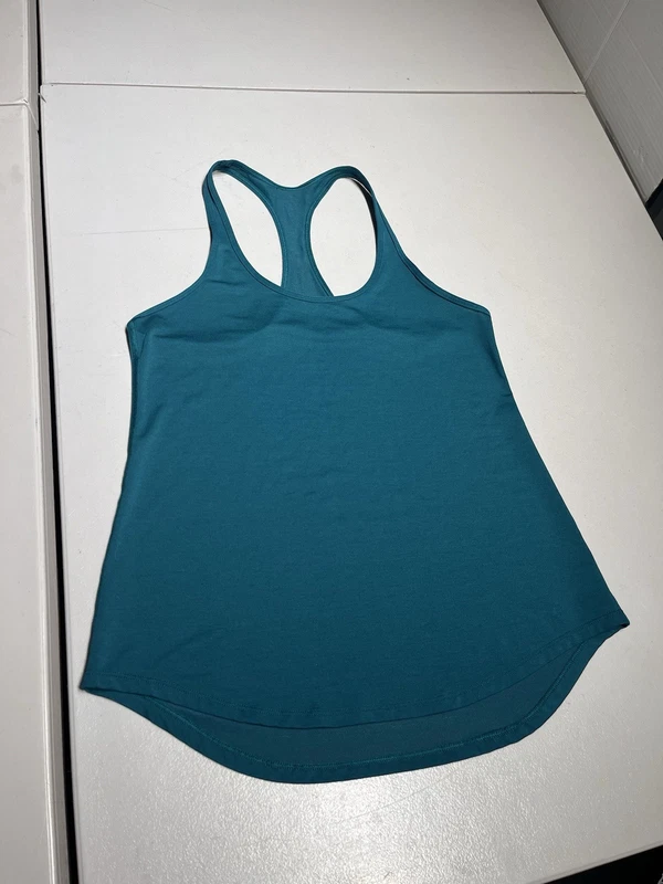 lululemon cool racerback gym yoga nylon elastane tank-top