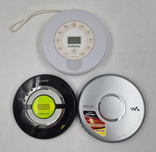 Sony CD Walkman D-EJ011/100 Lukasa Digital Portable CD Player Part Only Lot Of 3