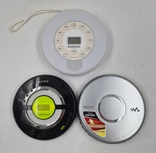 Sony CD Walkman D-EJ011/100 Lukasa Digital Portable CD Player Part Only Lot Of 3