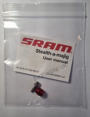 SRAM Hydraulikschlauchverschraubungssatz, Stealth-a-majig (rotoliv & Einsatz) Original 