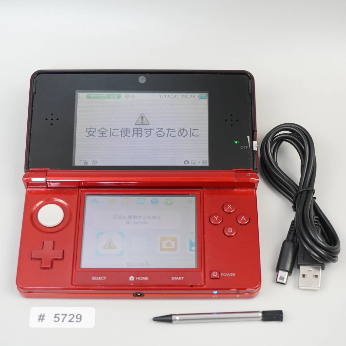 Nintendo 3DS NTSC-U/C Red Video Game Consoles for sale | eBay