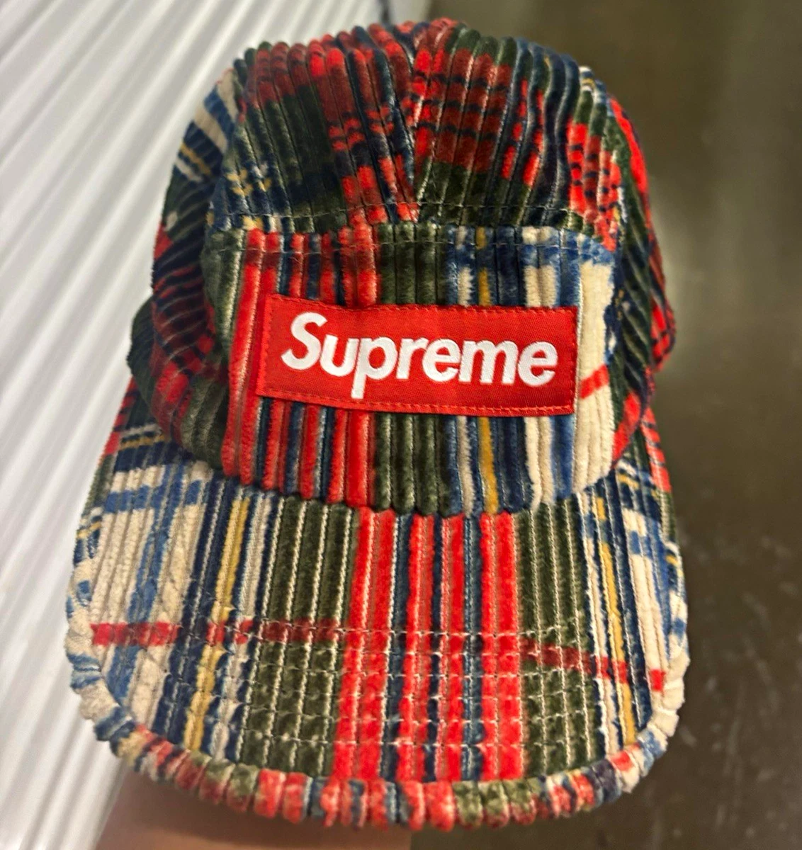 Supreme Plaid Camp Cap for sale | eBay