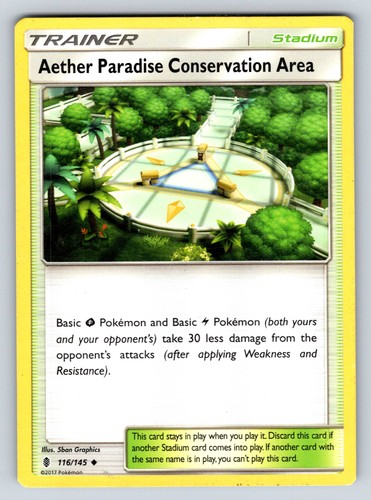 Aether Paradise Conservation Area 116/145 Sun & Moon: Guardians Rising