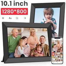 WiFi Digitaler Bilderrahmen 10,1Zoll IPS Touchscreen Smart Fotorahmen 1080P HD