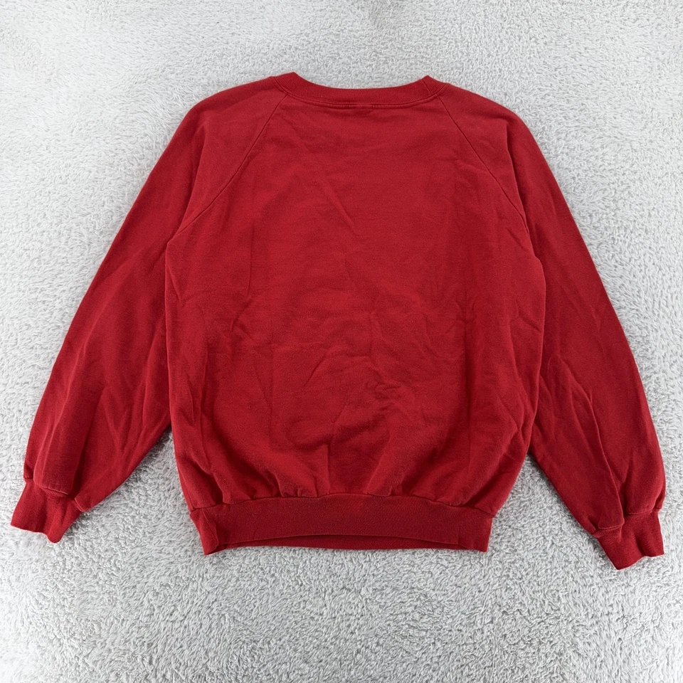 Vintage Cincinnati Reds Sweater BOXY XS MLB Baseball 1990 World Series 90s - Image 3 of 4