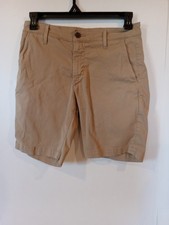 Adriano Goldschmied AG Wanderer Shorts Mens 30R Tan Slim Trouser Bermuda Chino