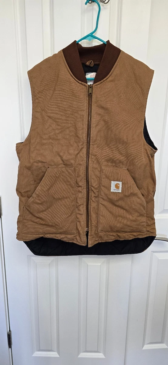 Carhartt Duck Vest In Men's Coats & Jackets for sale | eBay