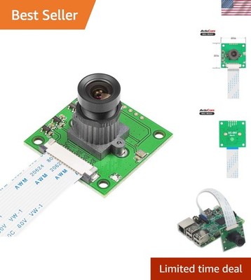 Lens Board OV5647 Sensor for Raspberry Pi Camera, Adjustable and Interchangea...