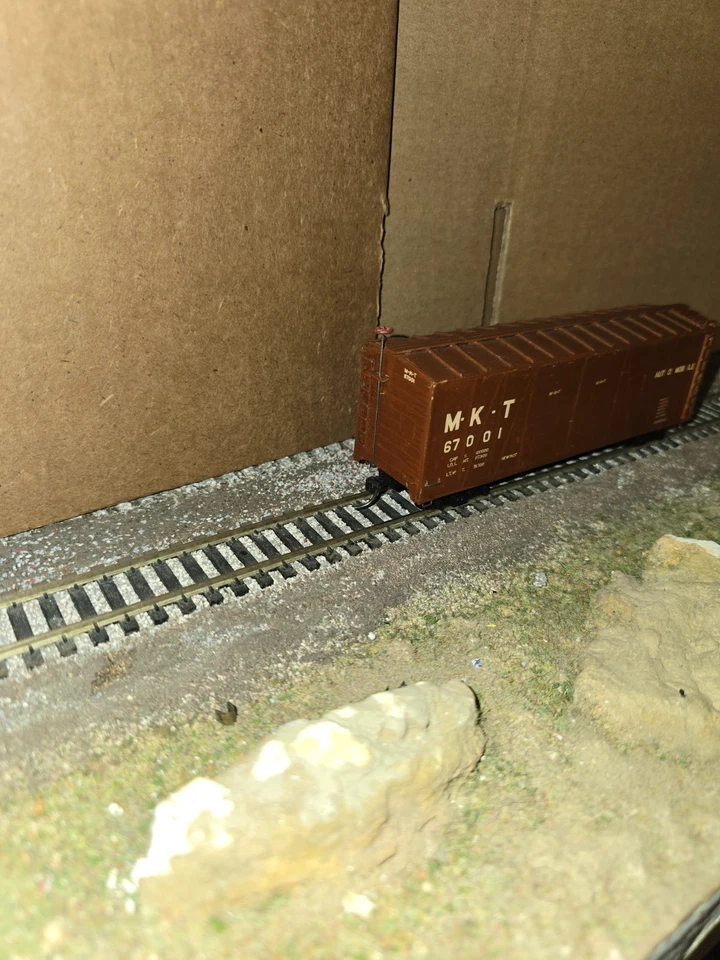 Vintage HO Varney Embossed Cardstock Sided Box Car, MKT Katy - Image 2 of 4