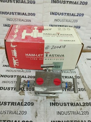 HAM-LET M30H-15-8NF-SS-T-T MANIFOLD 6000 PSI