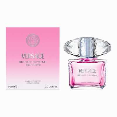 Versace Bright Crystal Pour Femme Eau de Toilette Natural Spray 3.0 oz