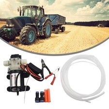 Pompa Trasferimento Carburante Elettrica 12 Volt per Gasolio Gas Cherosene con Tubi