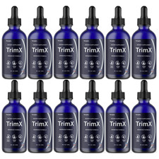 TrimX Gut Health Support Drops, 12 Bottles Genuine Fat Loss Supplement