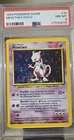 1999 Pokémon Base Set (MEWTWO HOLO) GRADED PSA-8 CARD # 10/102