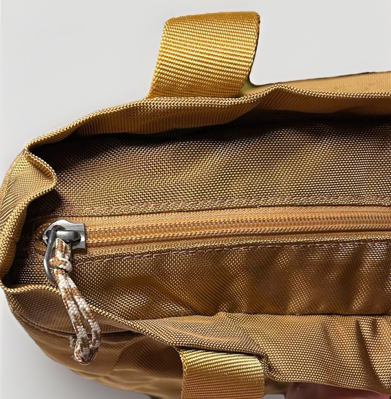 Patagonia HEADWAY TOTE- Camel Shoulder Laptop Bag With Zip Closure
