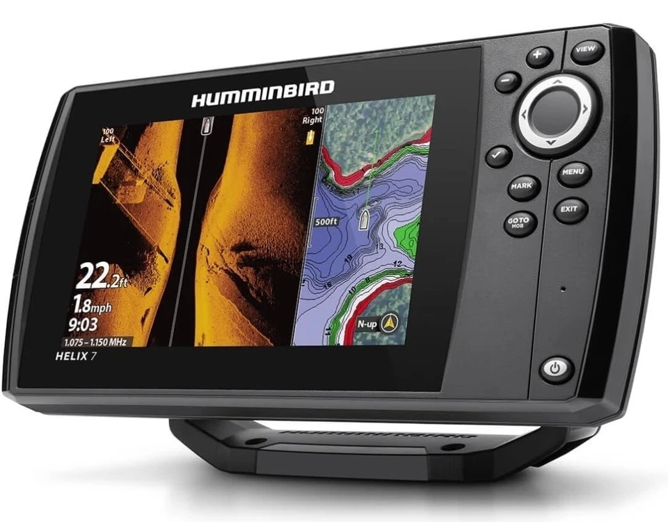 Humminbird Helix 7 G4 Fish Finder with MEGA Side Imaging, GPS - Image 4 of 4