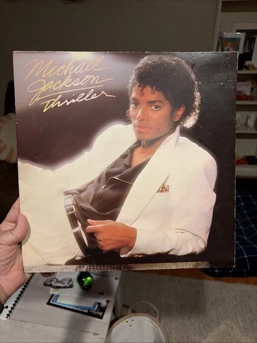 Michael Jackson Thriller Epic QE 38112 LP/Vinyl 1982 First Press by Quincy Jones