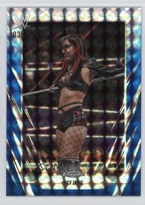 2026 Topps Chrome WWE Blue Geometric Refractor /150 Jacy Jayne #161 17uv