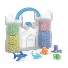 Educational Insights Playfoam Go! Squishy Sandcastle Play Set W Toy