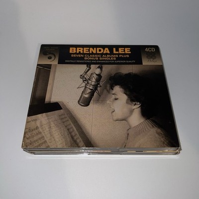Brenda Lee - Seven Classic Albums Plus 4 Bonus Singles 4-Disc CD Set Real Gone