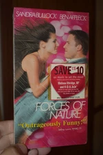 Forces of Nature -VHS Sandra Bullock - Ben Affleck   Brand New Factory Sealed
